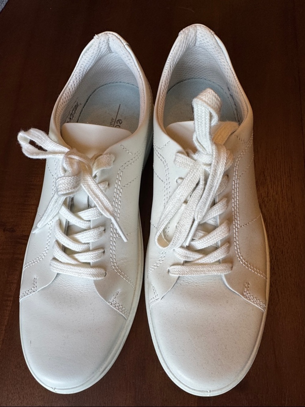 Ecco white sneakers